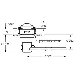 TWIST LOCK, COMPLETE – RIGHTHAND