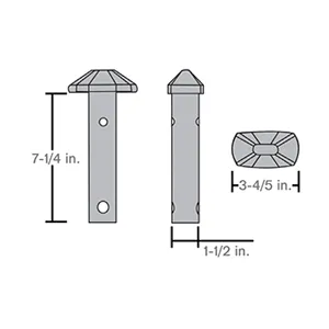 TWIST LOCK PIN, (PENZ WESTLAKE)