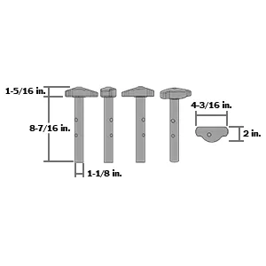 TWIST LOCK PIN R/H (SEALAND)
