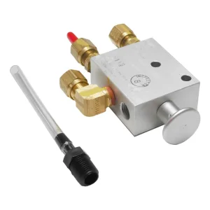 VALVE, 3-WAY, AUTO-RESET ASSY WITH FITTI
