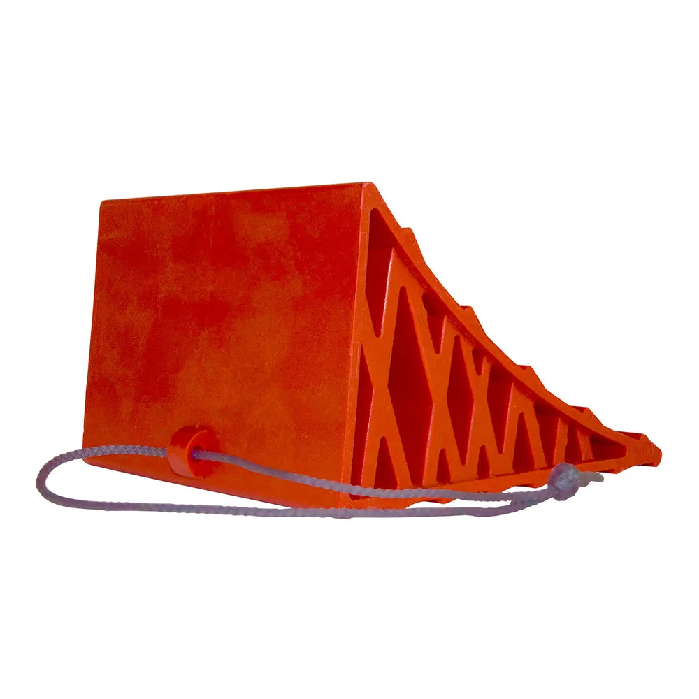Wide Wheel Chocks in Red – Set of 2