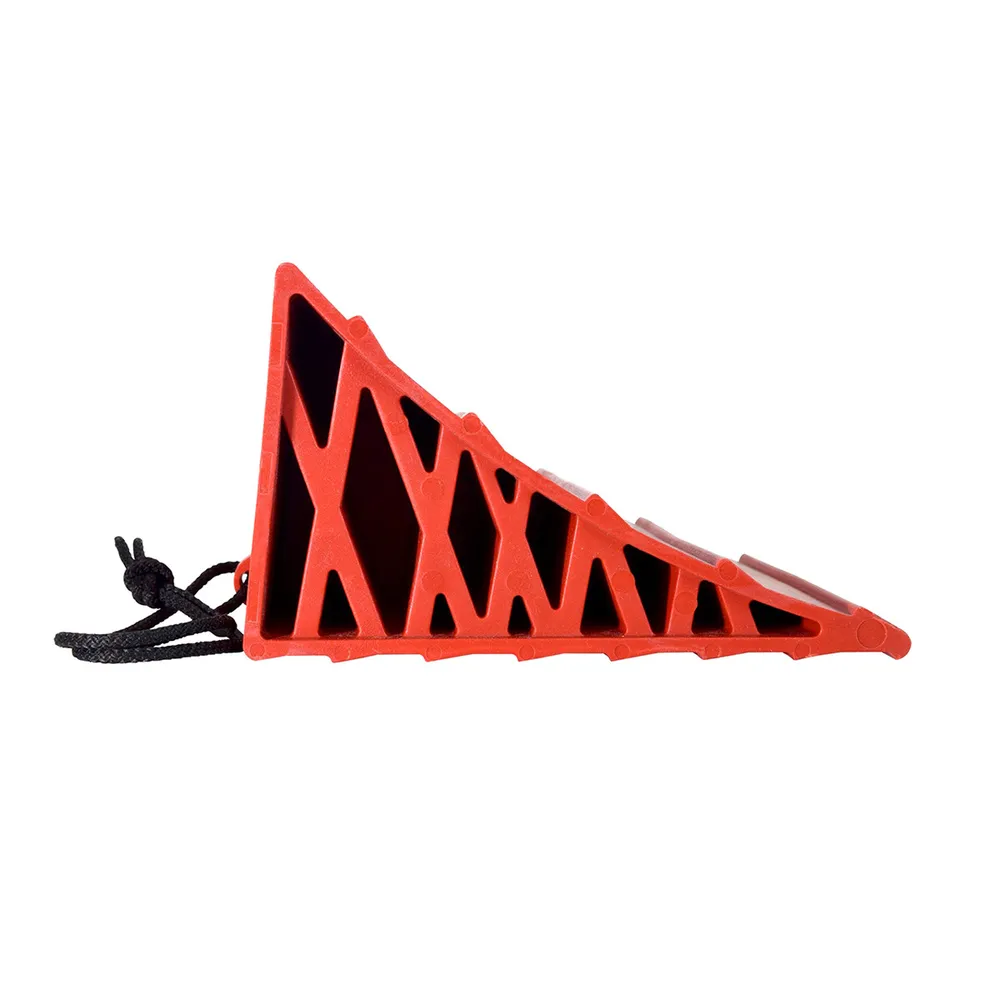Wide Wheel Chocks in Red – Set of 2