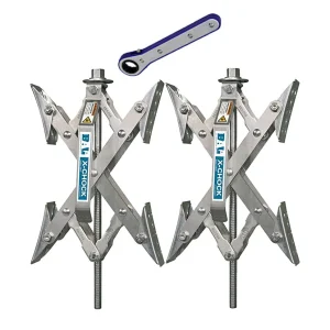 X-Chocks for Tandem Axle Trailers – Set of 2