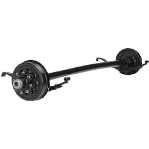 X060D93X76E6 – Complete Spring Axle w/ Electric Brake, 93.75″ HF, 76″ SC